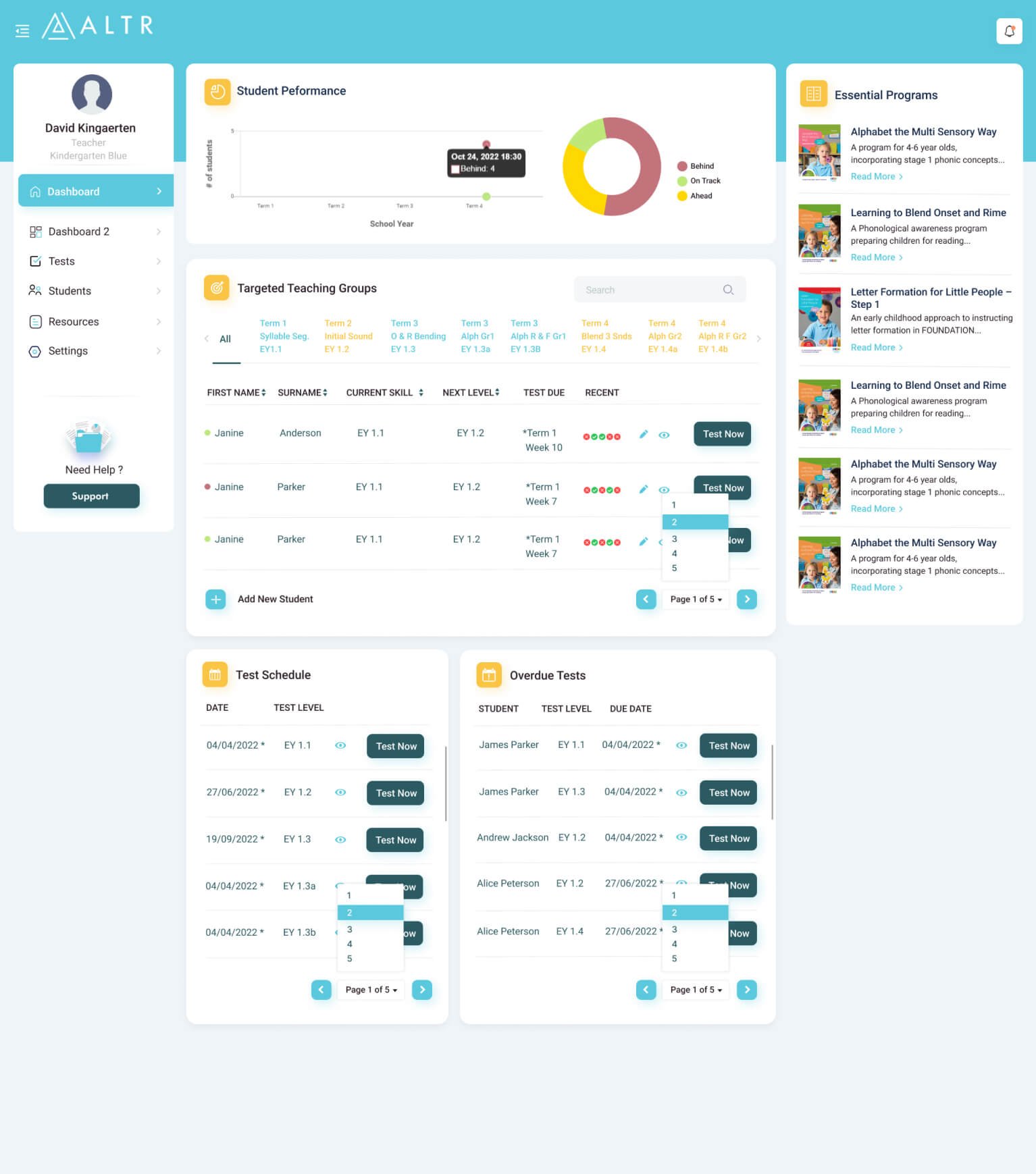 Web App UI/UX Designs