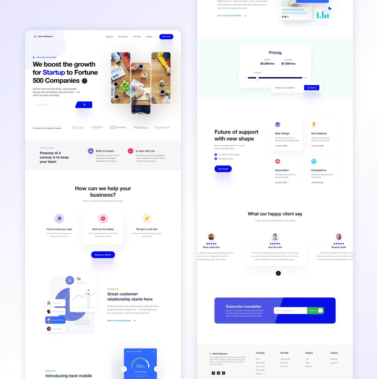 Landing Page Designs
