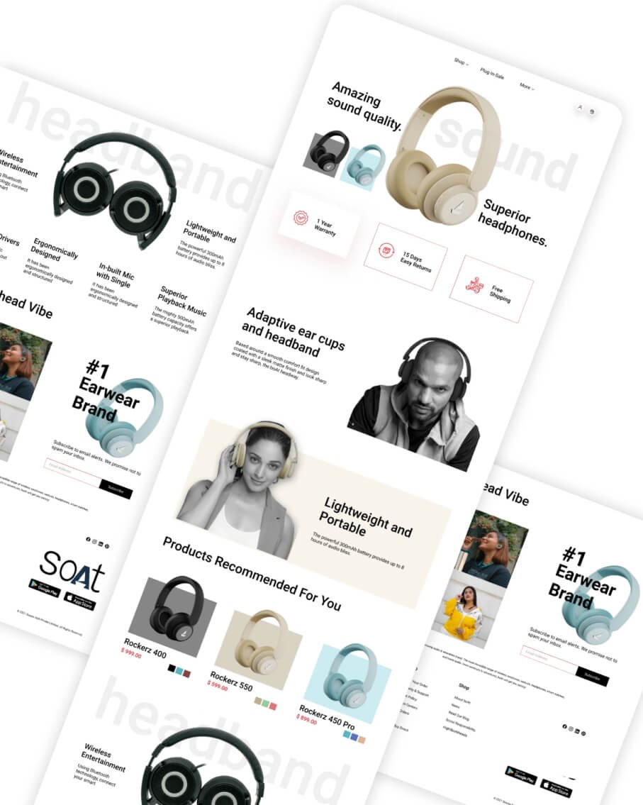 Figma UI Designs
