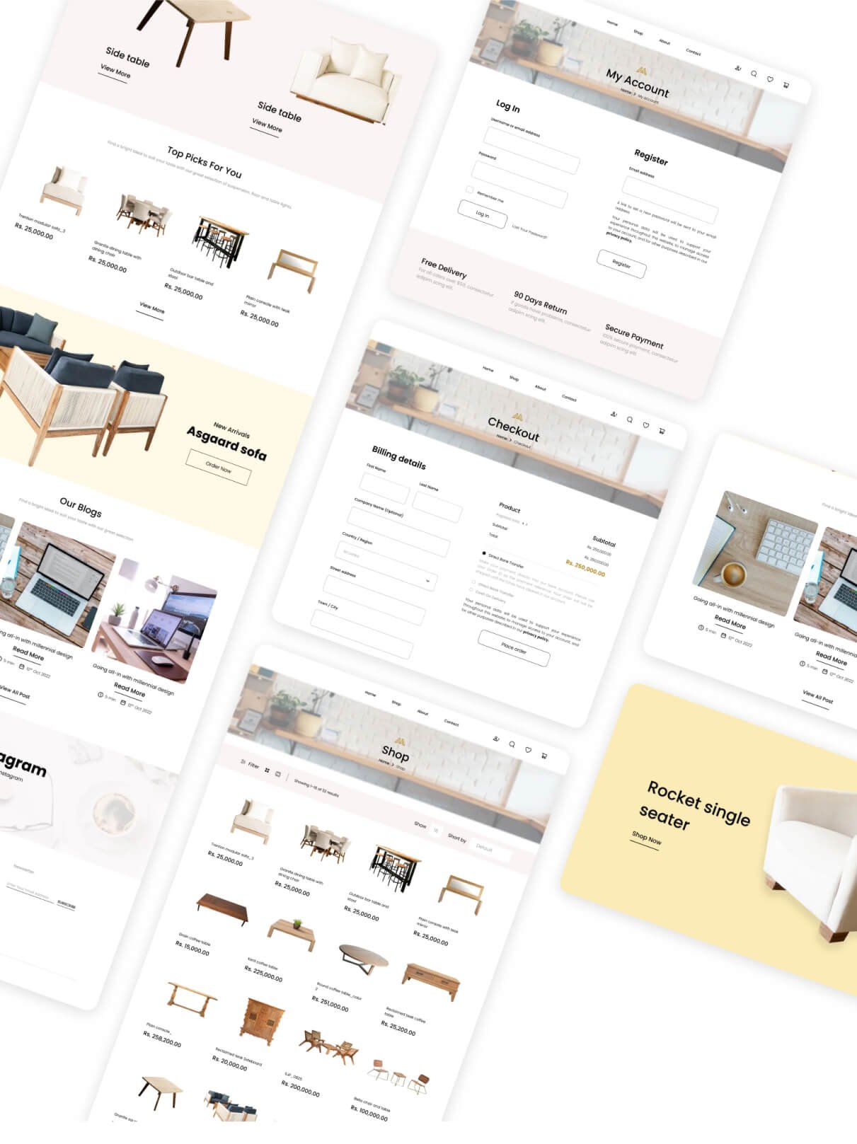 Figma UI Designs