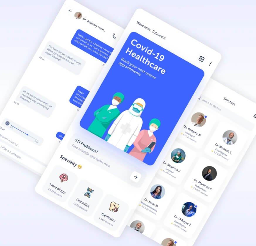 Mobile UI/UX Designs