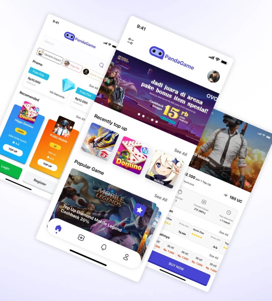 Mobile UI/UX Designs